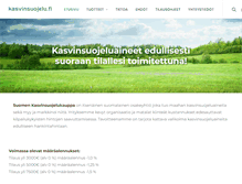 Tablet Screenshot of kasvinsuojelu.fi